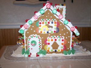 A gingerbread house - new tradition 
